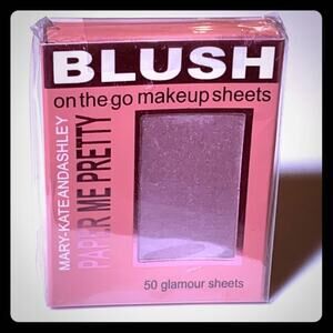 Mary Kate Ashley Blush Bronzer Sheets 50 Paper Me Pretty On The Go MakeUp New